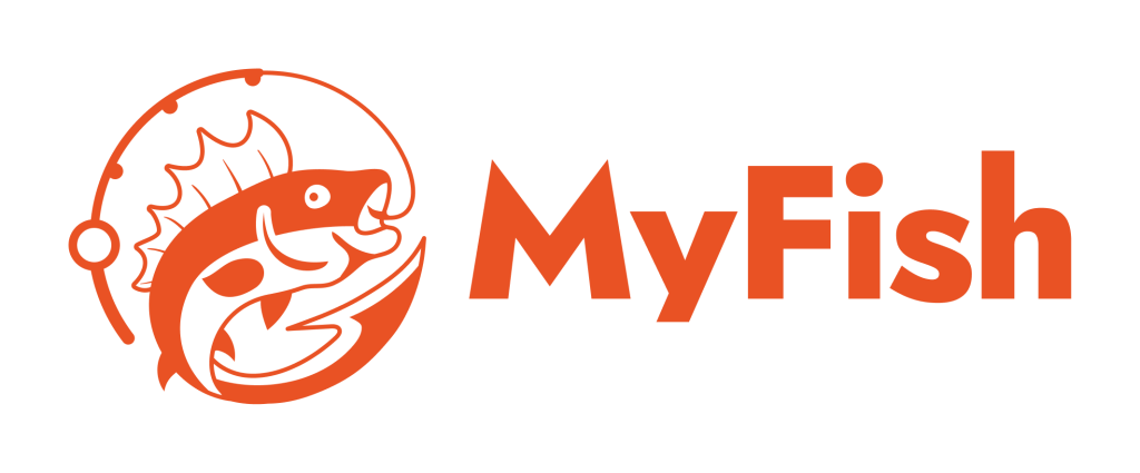 Logo with text - orange