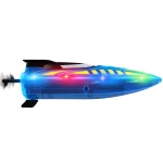 Кораблик Flytec V777  Радіокерований човен синій з LED-підсвіткою - фото 1