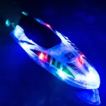 Кораблик Flytec V777  Радіокерований човен синій з LED-підсвіткою - фото 6