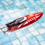 Кораблик Flytec V777  Радіокерований човен червоний з LED-підсвіткою - фото 6