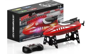 Кораблик Flytec V777  Радіокерований човен червоний з LED-підсвіткою