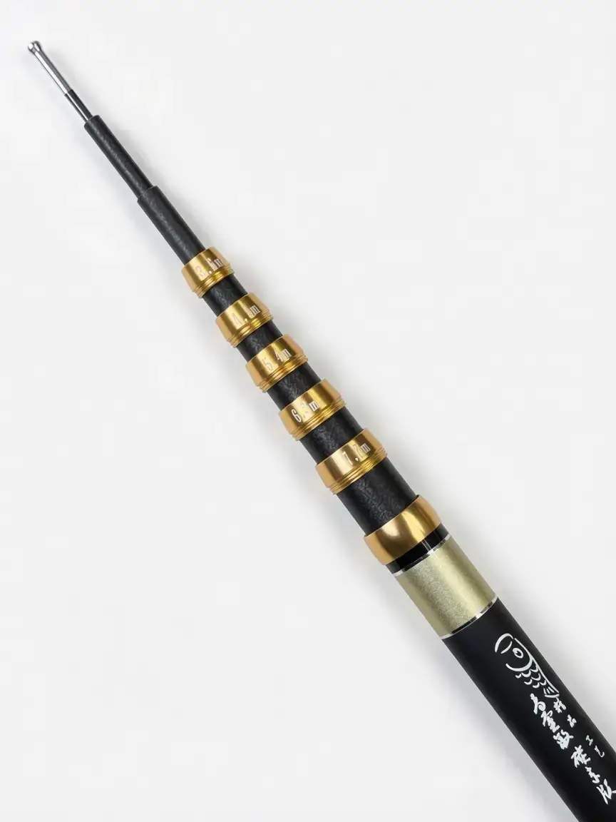Універсальний карбоновий телескоп Exclusive GOLD 6,30 м зі зміною довжиною й котушкою - фото 3 Універсальний карбоновий телескоп Exclusive GOLD 6,30 м зі зміною довжиною й котушкою - фото 3