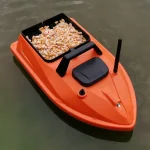 Кораблик для прикормки Flytec V805 Compact Mini GPS 12000 mAh, помаранчевий - фото 4