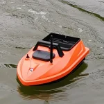 Кораблик для прикормки Flytec V805 Compact Mini GPS 12000 mAh, помаранчевий - фото 5