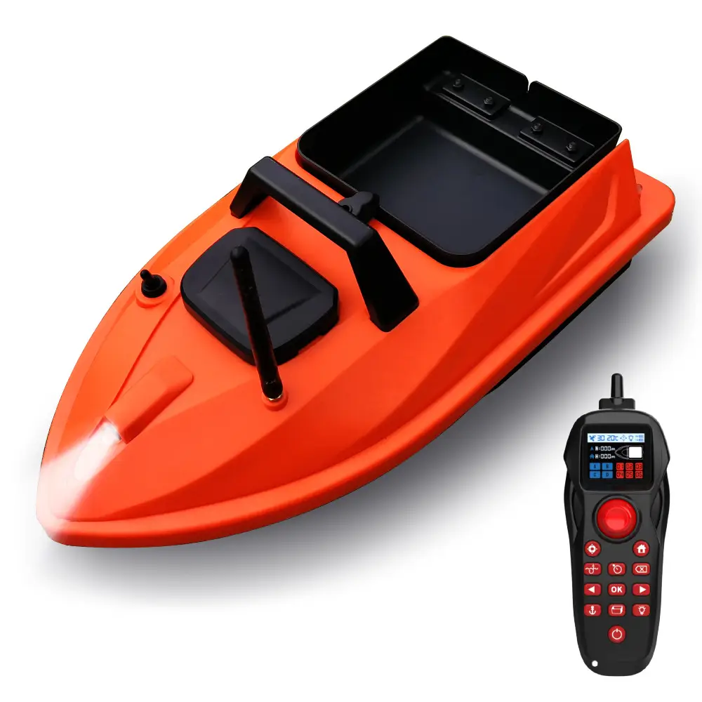 Кораблик для прикормки Flytec V805 Compact Mini GPS 12000 mAh, помаранчевий - фото 8 Кораблик для прикормки Flytec V805 Compact Mini GPS 12000 mAh, помаранчевий - фото 8