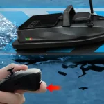Кораблик для прикормки Flytec V805 Compact Mini 12000 mAh, чорний - фото 6