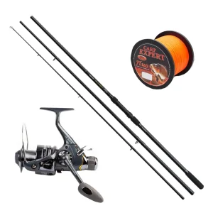 Карповий набір На 1 вудлище Flagman Black Carp 3.3м з котушками + Лісочка