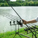 Карповий набір Вудилища Weida Carp Expert 3,90 м + котушки + Род Под на 5 Вудилищ + Свінгери + Сигналізатори - фото 5