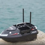 Карповий кораблик для риболовлі Flytec V802 PRO GPS Чорний Акумулятор на 12000 мА·год + сумка - фото 6