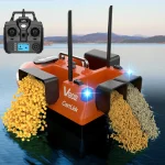 Карповий кораблик для риболовлі Flytec V802 PRO GPS Оранж Акумулятор на 12000 мА·год + сумка - фото 8