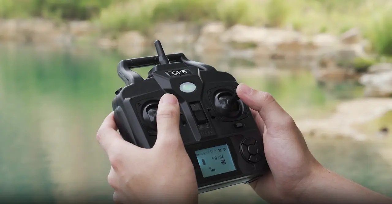 Карповий кораблик для риболовлі Flytec V802 PRO GPS Оранж Акумулятор на 12000 мА·год + сумка - фото 4 Карповий кораблик для риболовлі Flytec V802 PRO GPS Оранж Акумулятор на 12000 мА·год + сумка - фото 4