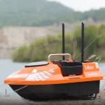 Кораблик карповий для риболовлі Flytec V802 Помаранчевий Акумулятор на 12000 мА·год - фото 1