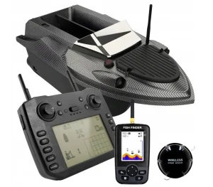 Кораблик прикормочний для риболовлі Flytec V080 GPS з ехолотом акумулятор 20000 мАг