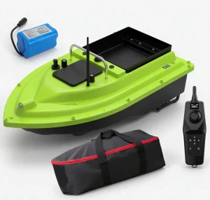 Прикормочний карповий кораблик D26 Green з GPS навігацією та акумулятором 12000 mAh